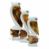 Pelicans sitting Set of 3