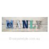 Custom  Boat Wood Wall Art ( Your Name )