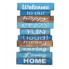 Sign -Welcome to our happy .. HOME (SKU:31273)