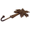 Brass Palm Tree Hook (SKU:10198)