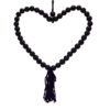 Wood Beaded Heart (SKU:50957)