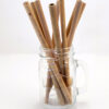 Reusable bamboo straw  pack of 10 (SKU:51000)