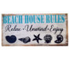 sign HOUSE RULES (SKU:31366)