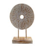 Carved Flower Disk (SKU:51034)