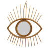 Rattan Eye Mirror  (SKU: 51063)