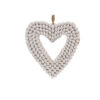 Shell Hanging Heart   (SKU: 51066)