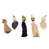 Tassel Shell Keyrings  (SKU: 51074)