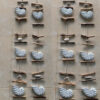 Wood Shell Garland (SKU: 31465)