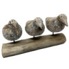 3 Birds Sitting  (SKU: 31477)