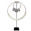 Button Shell Necklace Stand (SKU: 51138)