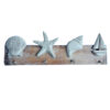 Shell & Boat 4 Hook hanger  (SKU: 31506)