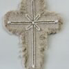 Cotton Wall Cross   (SKU: 51219)