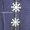 5 Snowflake Garland  (SKU: 31612)