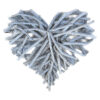 Heart Driftwood Wall Decor   (SKU: 51267)