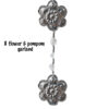 Ally Pom Flower Garland (SKU: 51290)