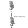 Ally Seahorse & Glass Garland (SKU: 51292)
