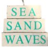 SEA SAND WAVES - Table Top Decor  (SKU: 31648)