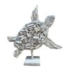 Driftwood Turtle on Stand (SKU:51378)